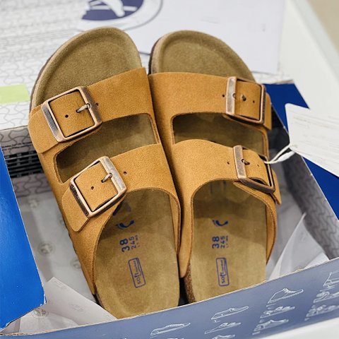 Genuine Leather Cork Platform 