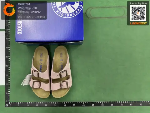 Genuine Leather Cork Platform Slides -6