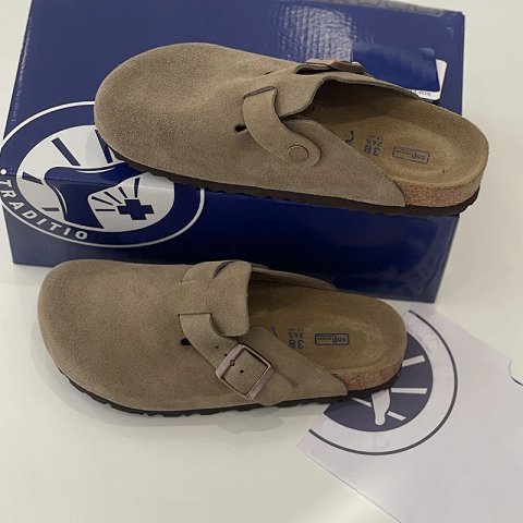 Genuine Leather Platform Cork 