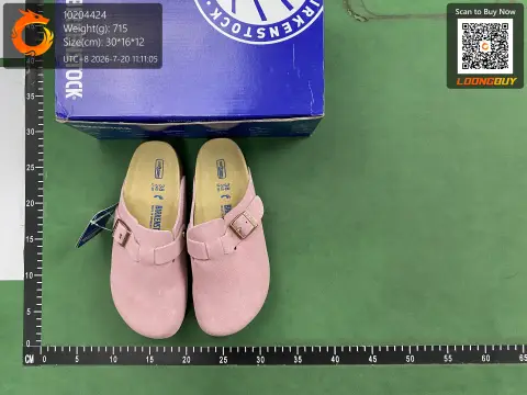 Genuine Leather Platform Cork Slides -6