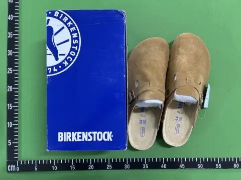 Leather Cork Platform Clogs -6