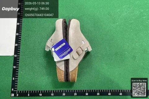 Leather Closed-Toe Couple Clogs -5