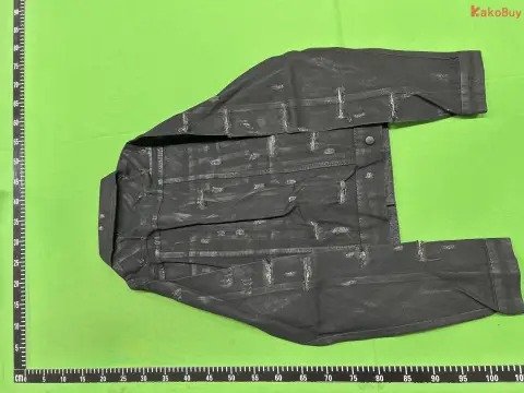 Distressed Waxed Denim Jacket -4