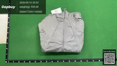 Reflective Streetwear Windbreaker -4