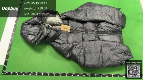 Embroidered Hooded Down Jacket -3