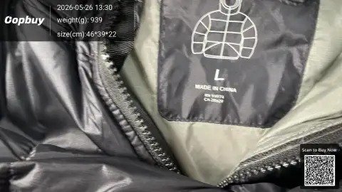 Embroidered Hooded Down Jacket -4