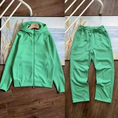 Hooded Zip Sportswear Set