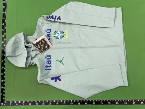 Fleece-Lined Football Windbreaker -3
