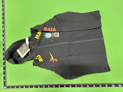 DJ Brazil Football Fleece-Lined Windbreaker Jacket -3