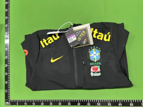 DJ Brazil Football Fleece-Lined Windbreaker Jacket -2