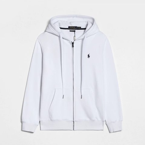 RL Pony Embroidered Zip-Up Hoo