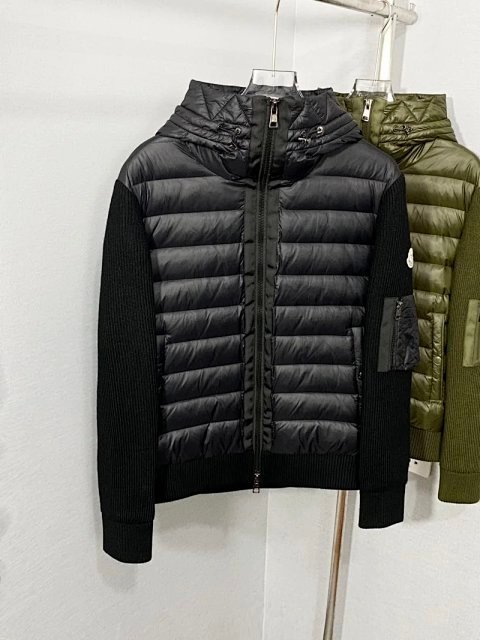 Monogram Zip-Up Cardigan