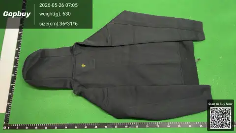 联名款亚版 印花运动拉链连帽运动休闲外套 -2