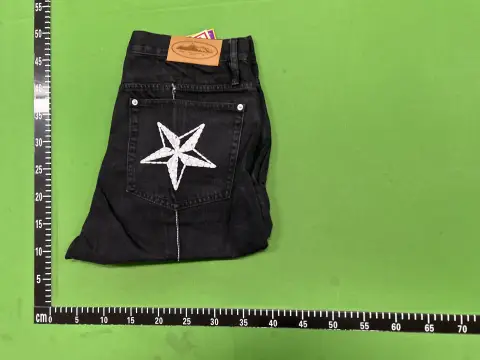 DJ Island Print Denim Jacket and Jeans Set -4