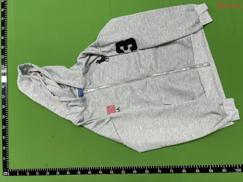 3D Print Zip-Up Sweatshirt -6