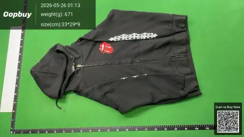 Casual Print Zip Hoodie -4