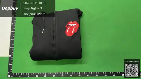 Casual Print Zip Hoodie -3