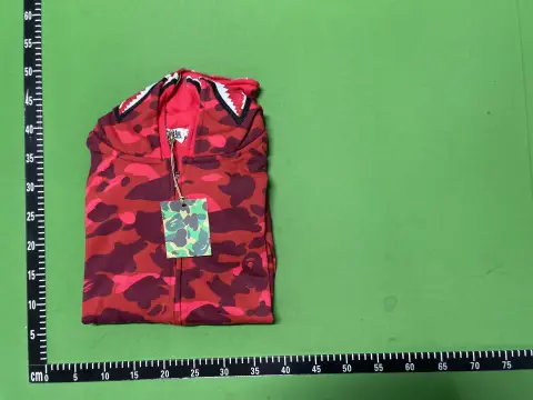 Shark Camo Zip Hoodie -4