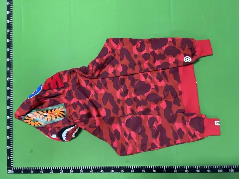 Shark Camo Zip Hoodie -2