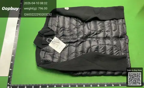 M Knit-Panel Down Jacket -6
