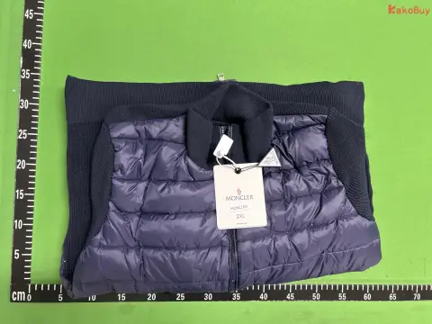 M Knit-Panel Down Jacket -2