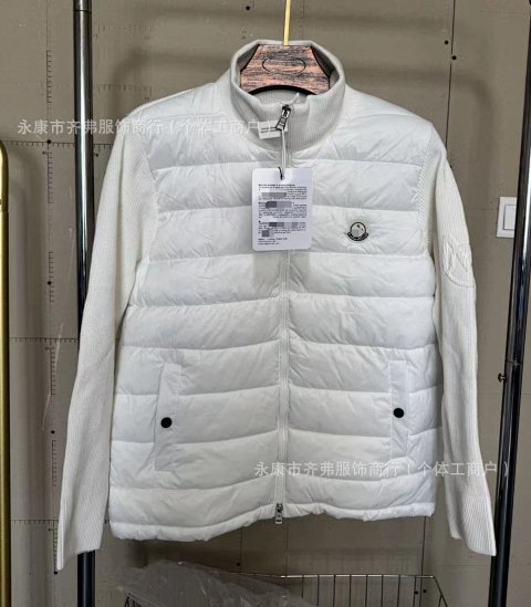 M Knit-Panel Down Jacket