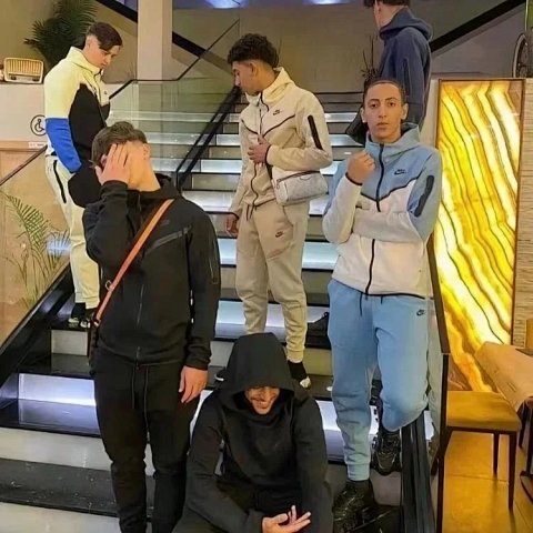 Casual Track Jacket and Pants