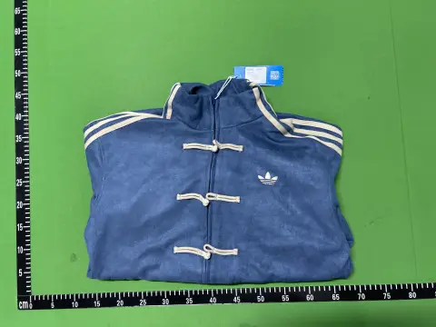 Retro Striped Chinese Jacket -4