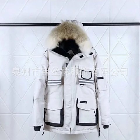 Palm Moose Fur Hood Parka