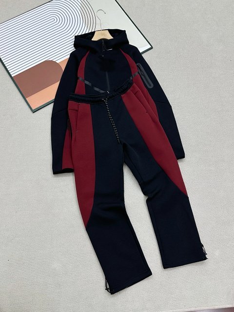 Colorblock Knit Track Set