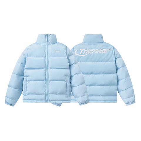 Tra Retro Blue Padded Jacket