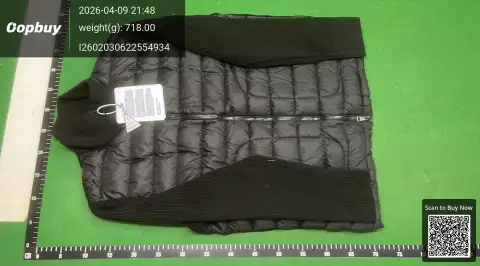 M Knit-Panel Puffer Jacket -5