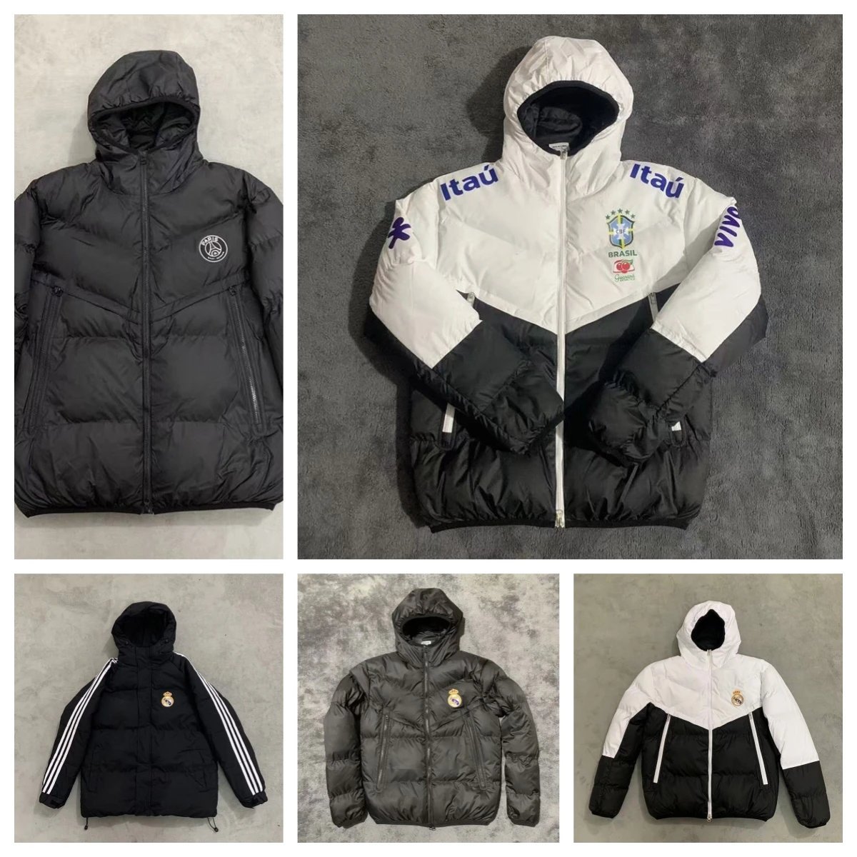 Sports Team Hooded Puffer Jack
