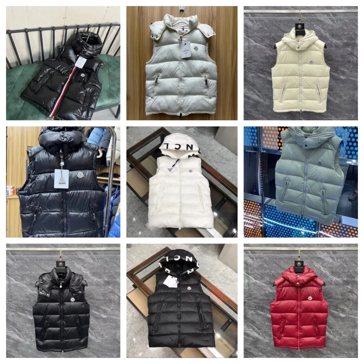 A-0038 Hooded Puffer Vest