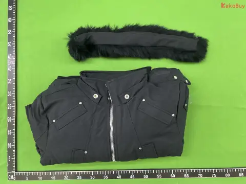 MO Fur Hood Puffer Jacket -2