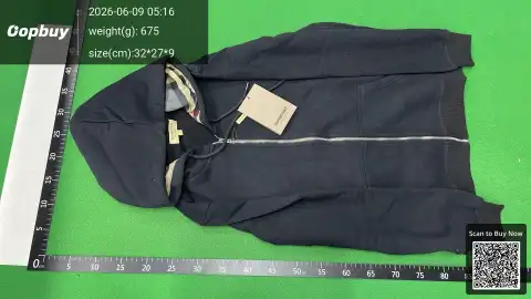 Cotton Zip-Up Hoodie -5