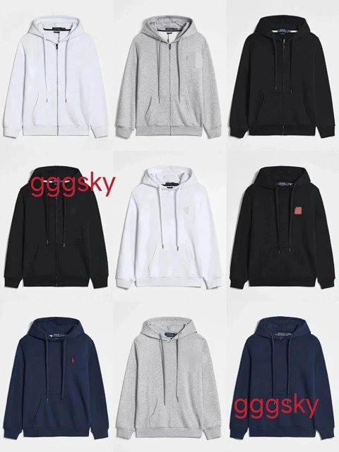 Zip-Up and Pullover Hoodie