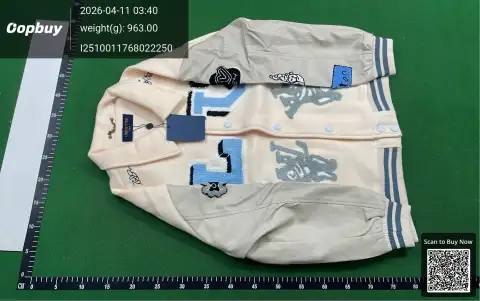 Vintage Embroidered Baseball Jacket -2