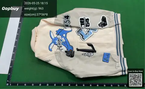 Vintage Embroidered Baseball Jacket -3