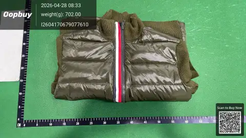 Wool-Knit Goose Down Jacket -4