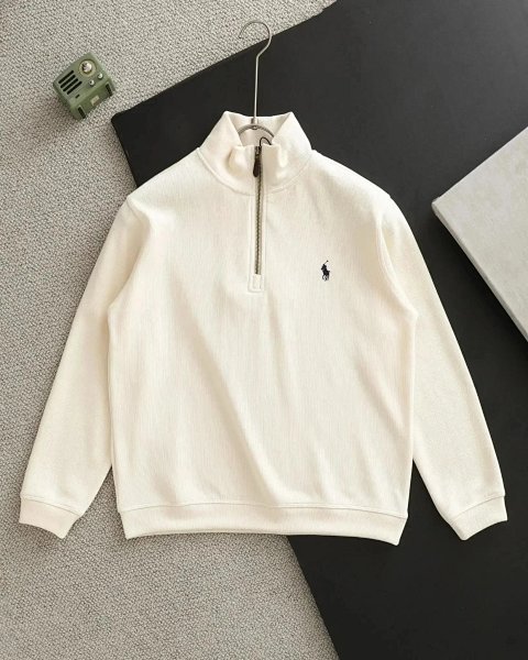 Zip-Up Knit Sweater 0980