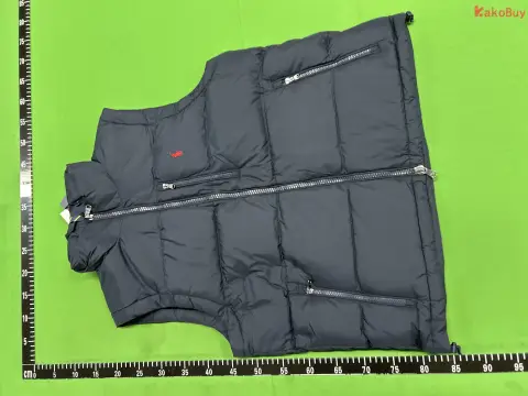 Two-Color Down Vest -1