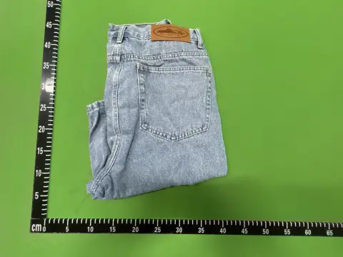 Contrast Stitch Denim Jeans -2