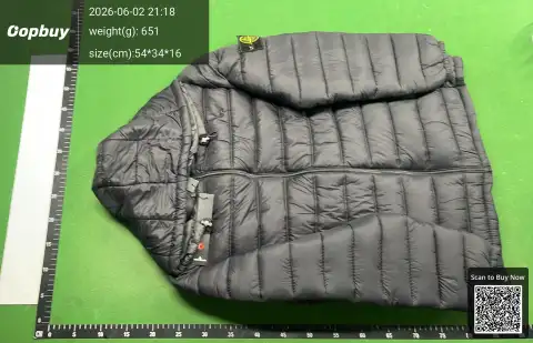 Embroidered Glossy Puffer Jacket -4