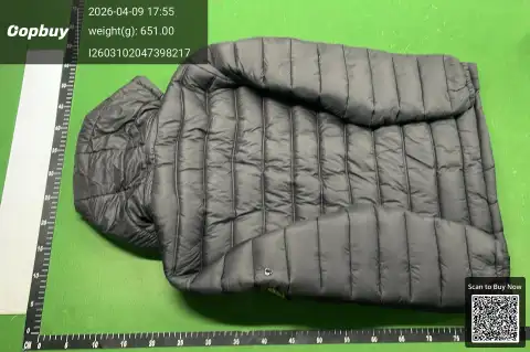 Embroidered Glossy Puffer Jacket -3