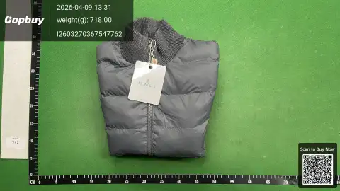 Striped Wool Stand Collar Jacket -3