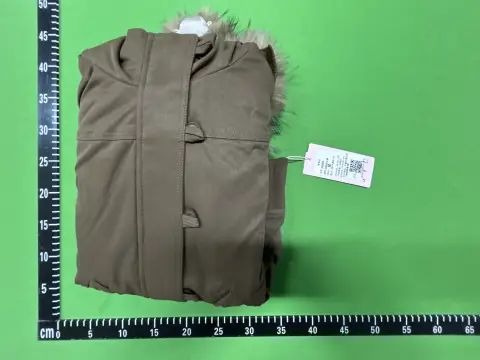 Fur-Trimmed Fleece-Lined Parka -1