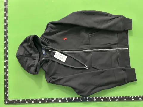 Embroidered Zip-Up Hoodie -2