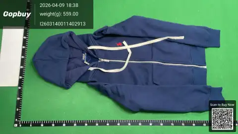 Embroidered Zip-Up Hoodie -4