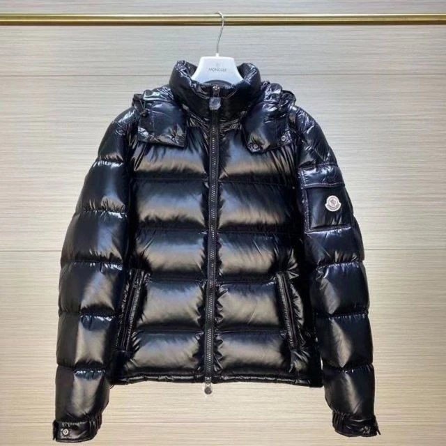 Glossy Hooded Puffer Jacket